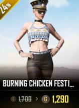 BURNING CHICKEN FESTIVAL OUTFIT SET 2
