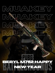 Beryl M762 Happy New Year PUBG PC Key Global