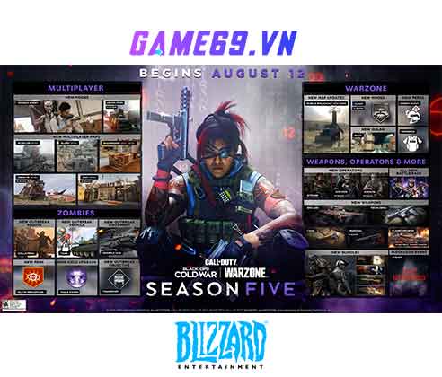 Battel Pass Season 5 +20Tier CALL OF DUTY: BLACK OPS COLD WAR AND WARZONE