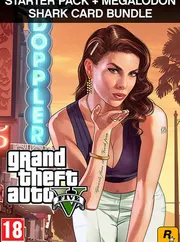 Grand Theft Auto V: Premium Online Edition & Megalodon Shark Card Bundle Rockstar Games Launcher Key GLOBAL