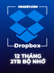 2TB Nâng Cấp Bộ Nhớ Dropbox 12 Tháng Chính Chủ