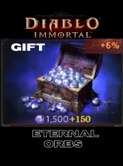 Gift 1500 (+150 Bonus) Eternal Orbs  $24.99