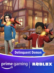 Có Sẵn Delinquent Demon - Roblox Prime Gaming Tháng 11