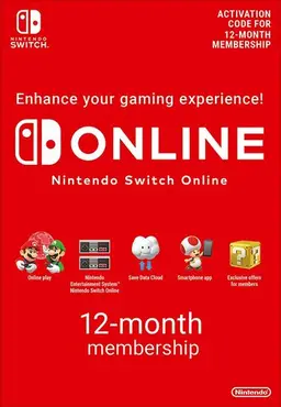 Nintendo Switch Online Membership - 12 Months eShop Key EUROPE