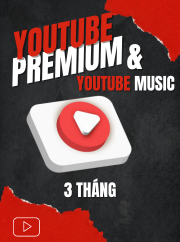 Youtube Premium & YouTube Music 3 Tháng