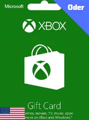 Xbox Live Gift Card 25 USD Key Order 7h đến 48h