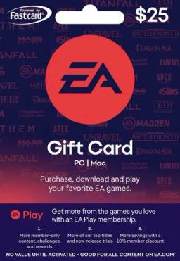 EA Play 25 USD Gift Card Key