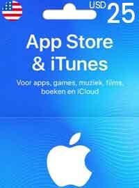 25 USD iTunes Gift Card Có sẵn