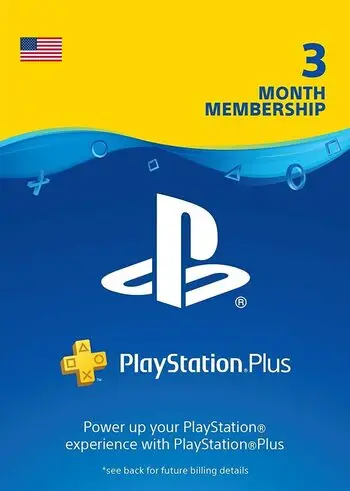 PlayStation Plus Card 90 Days (USA) PSN Key