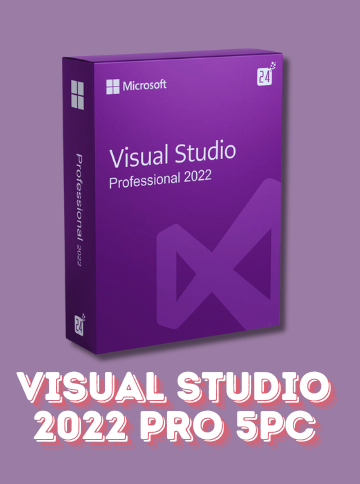 Visual Studio 2019 Pro Retail 5PC