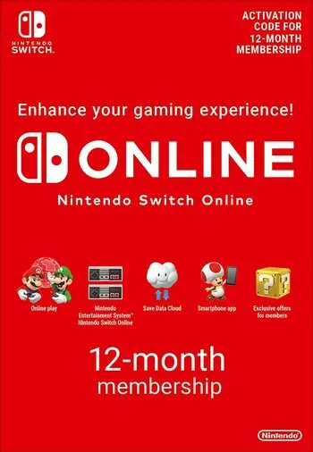 Nintendo Switch Online Membership - 12 Months eShop Key EUROPE