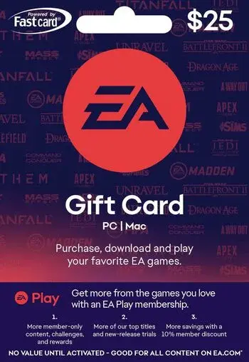 EA Play 25 USD Gift Card Key