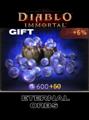 Gift  600 (+50 Bonus) Eternal Orbs  $9.99