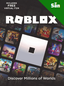 Roblox Game Card ( Có Sẵn )