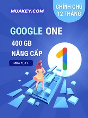 400GB Nâng Cấp Bộ Nhớ Google One - Google Drive Chính Chủ 12 Tháng