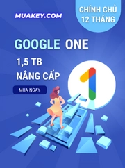 1TB Nâng Cấp Bộ Nhớ Google One - Google Drive Chính Chủ 12 Tháng