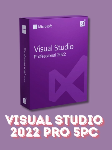 Visual Studio 2022 Pro Retail 5PC