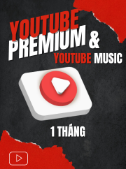 Youtube Premium & YouTube Music 1 Tháng