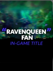 Brawlhalla - "RavenQueen Fan" Title (Green)